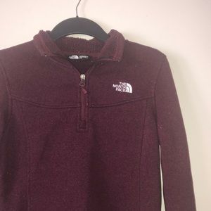 North face quarter zip